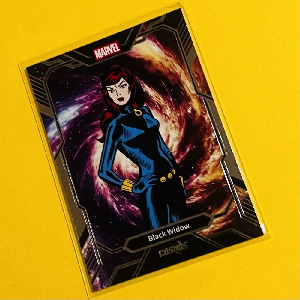 2025 Kakawow Cosmo Marvel Black‎ Widow CM-B-38 Base Card Marvel Trading Card